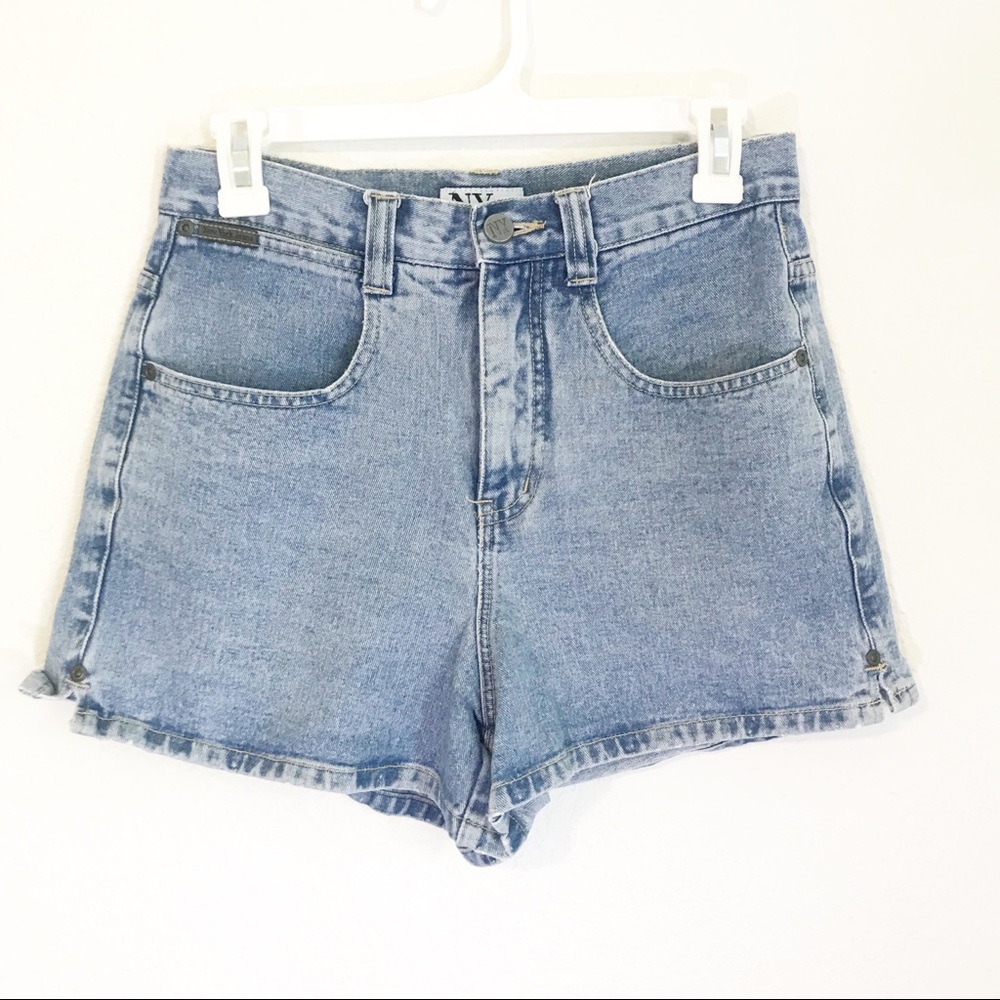 Vintage NY High Rise Jean Shorts